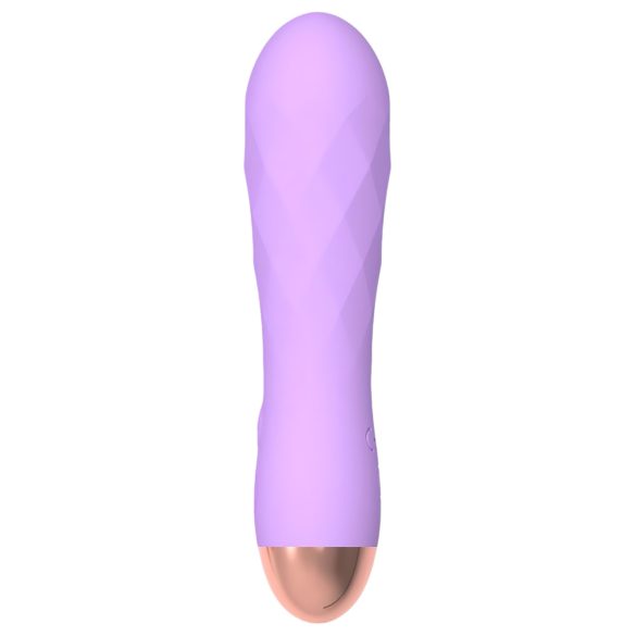 Cuties Mini - oppladbar, vanntett ristvibrator (lilla)