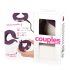 Couples Choice - oppladbar penisring med to motorer (lilla)