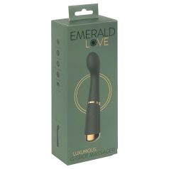 Emerald Love - oppladbar, vanntett G-punktvibrator (grønn) Emerald Love - oppladbar, vanntett G-punktvibrator (grønn)