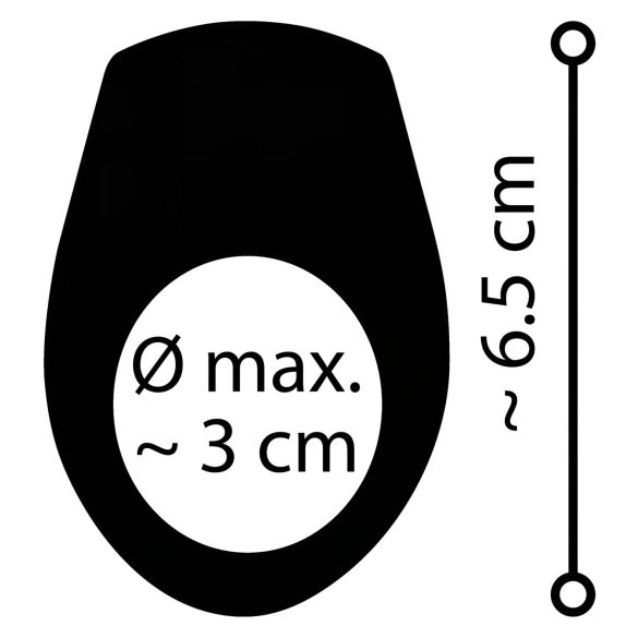 Emerald Love - vanntett vibreringsring, oppladbar (grønn)