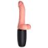 King Cock Plus 6,5 - vibrerende dildo med baller - naturtro
