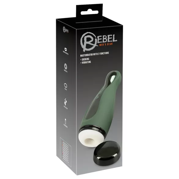 Rebel 2 Funksjon - oppladbar suge- og vibratormasturbator