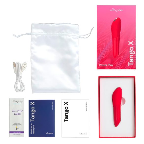 We-Vibe Tango X - oppladbar, vanntett klitorisvibrator (korall)