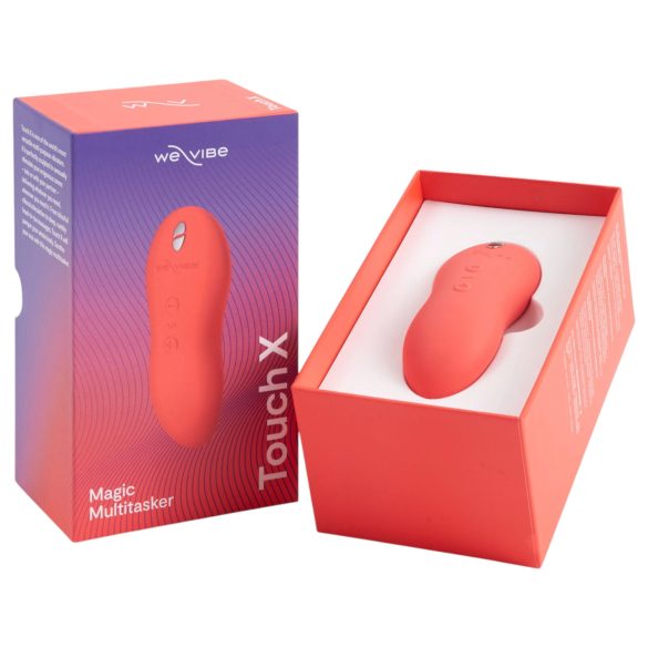 We-Vibe Touch X - oppladbar, vanntett klitorisvibrator (korall)