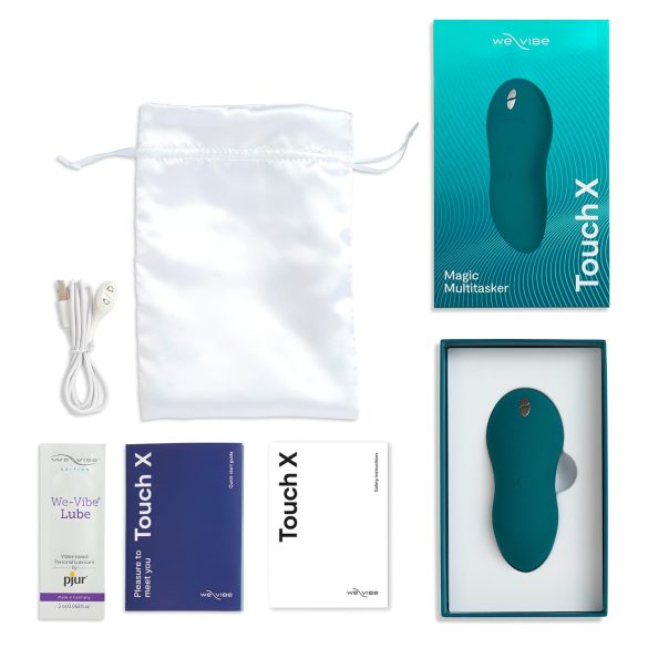 We-Vibe Touch X - oppladbar, vanntett klitorisvibrator (grønn)