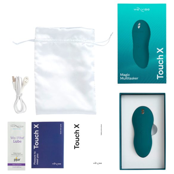 We-Vibe Touch X - oppladbar, vanntett klitorisvibrator (grønn)