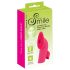 SMILE Licking - luftbølgetunge finger-vibrator (rosa)