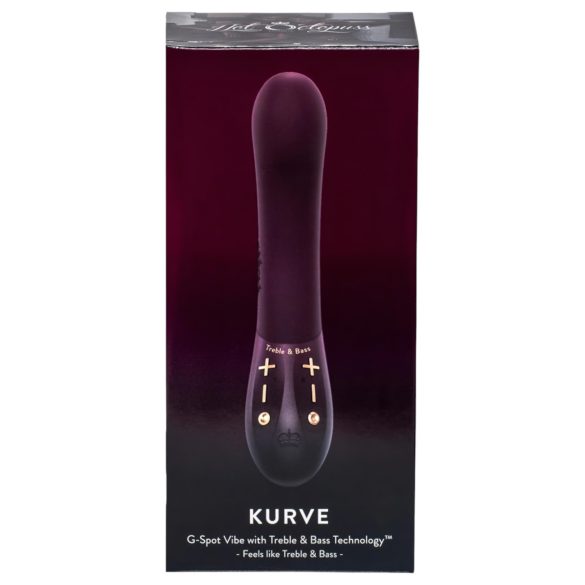 Hot Octopuss Kurve - oppladbar, vanntett G-punktvibrator (lilla)