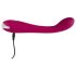 SMILE G-punkt - oppladbar, ribbet G-punkt vibrator (lilla)
