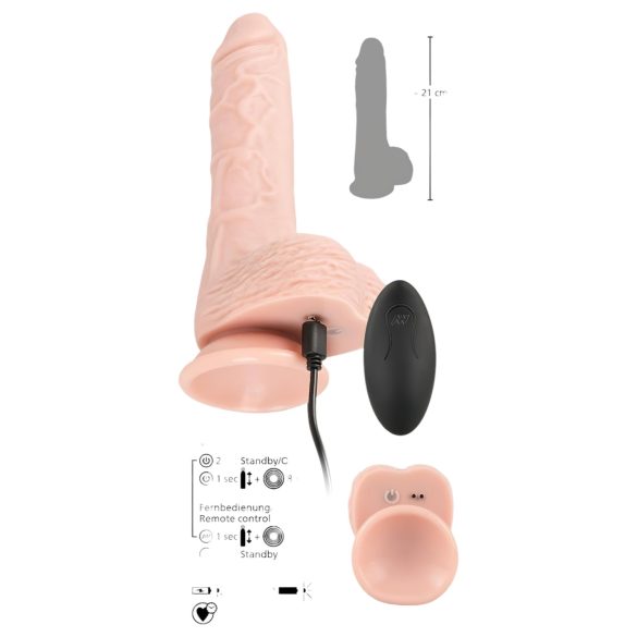 Medisinsk RC - roterende vibrator (naturlig)