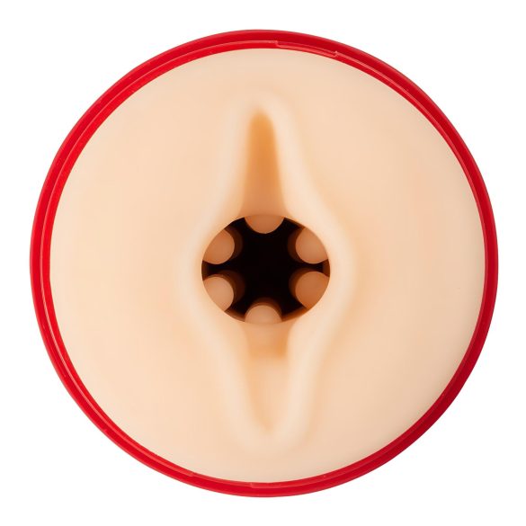 WYNE 01 - oppladbar, vibrerende og varmende masturbator (svart)