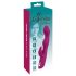 SMILE - fleksibel A- og G-punkt vibrator med klitorisstimulator (lilla)