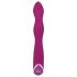 SMILE - fleksibel A- og G-punkt vibrator med klitorisstimulator (lilla)