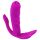 Javida - G-punkt og klitorisstimulator vibrator (lilla)