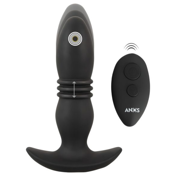 ANOS - Trådløs Anale Vibrator (Svart)