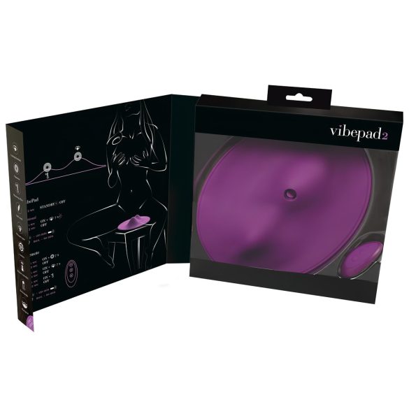VibePad 2 - slikkeputevibrator (lilla)