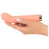 You2Toys Peachy! Mini G-punkt oppladbar vibrator (fersken)