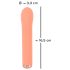 You2Toys Peachy! Mini G-punkt oppladbar vibrator (fersken)