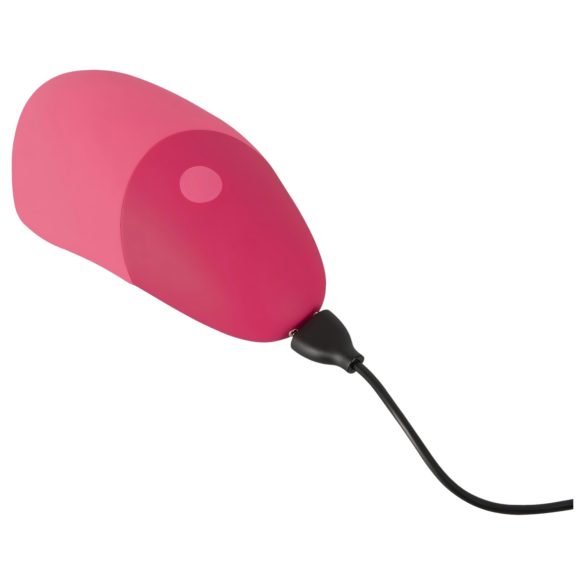 SMILE Thumping Touch – oppladbar, pulserende klitorisvibrator (rosa)