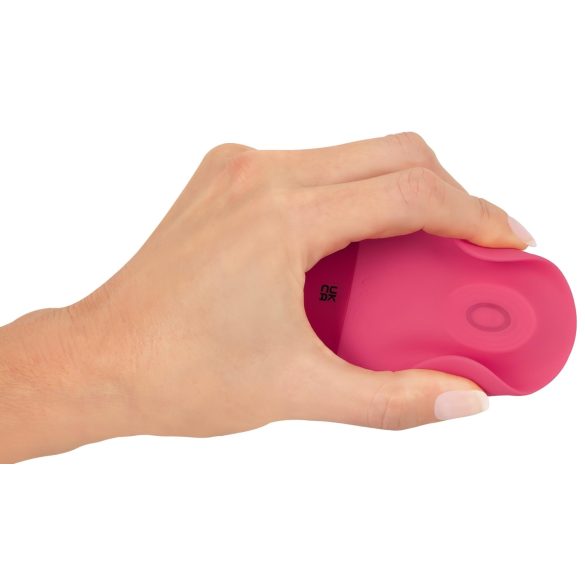 SMILE Thumping Touch – oppladbar, pulserende klitorisvibrator (rosa)