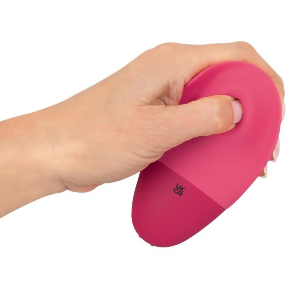 SMILE Thumping Touch – oppladbar, pulserende klitorisvibrator (rosa)