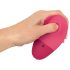 SMILE Thumping Touch – oppladbar, pulserende klitorisvibrator (rosa)