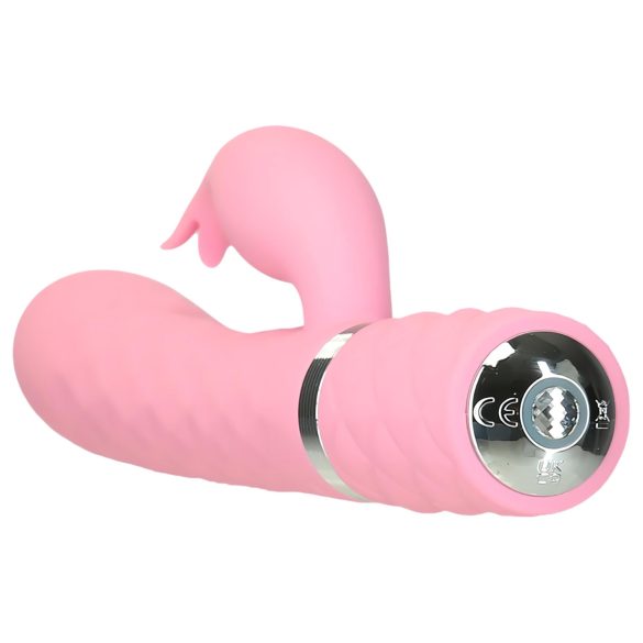 Pillow Talk Lively - oppladbar klitorisvibrator med arm (rosa)