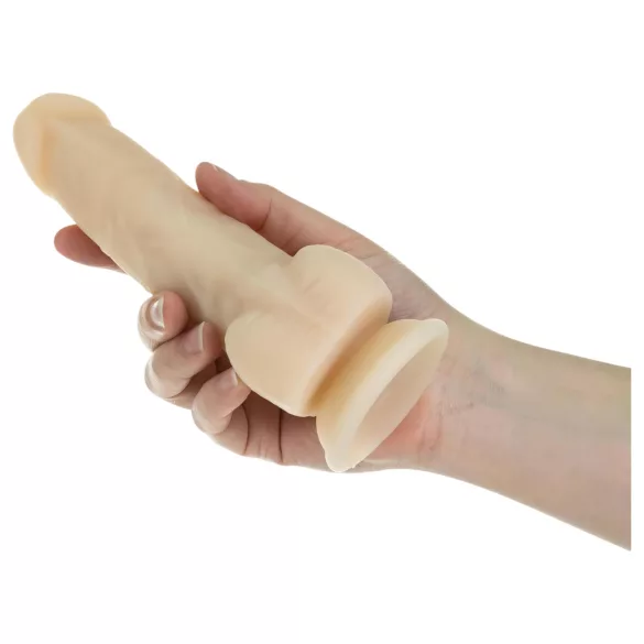 Naked Addiction Rotasjon 7 - vibrator (18 cm) - naturlig