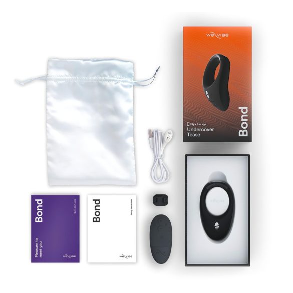 We-Vibe Bond - Smart vibrasjonsring (svart)