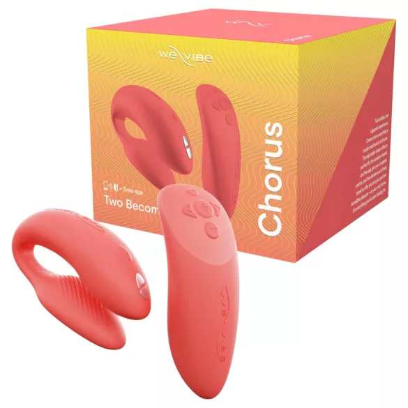We-Vibe Chorus - appstyrt parvibrator (oransje)