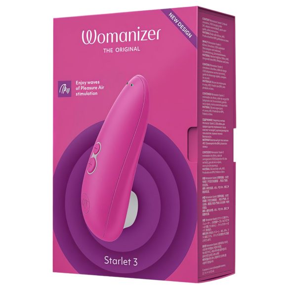 Womanizer Starlet 3 - Luftbølge klitorisstimulator (rosa)