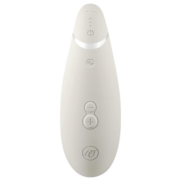 Womanizer Premium 2 - luftbølgestimulator for kvinner (hvit)