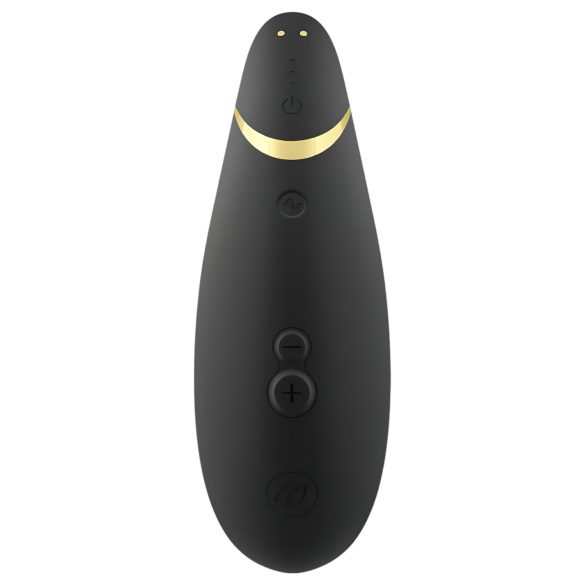 Womanizer Premium 2 - luftbølgestimulator for klitoris (svart)