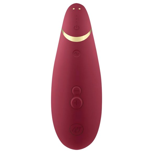 Womanizer Premium 2 - lufttrykk klitorisstimulator (rød)