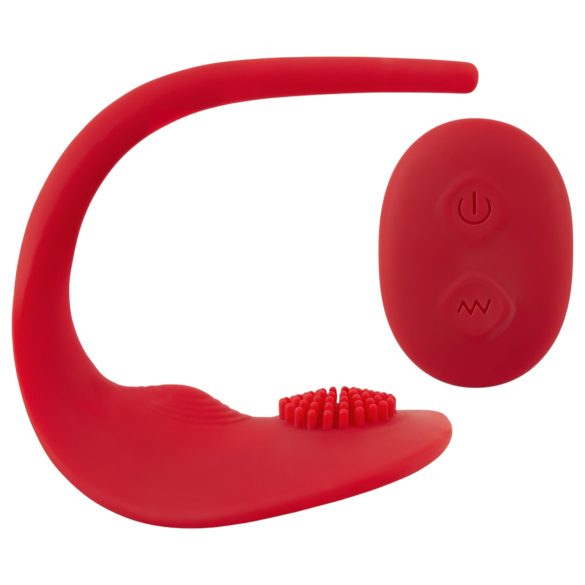 SMILE Slim Truse - oppladbar, trådløs klitorisvibrator (rød)