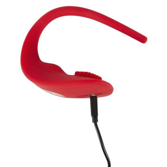 SMILE Slim Truse - oppladbar, trådløs klitorisvibrator (rød)