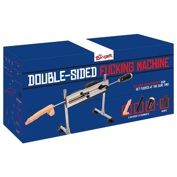 The Banger - Dobbel glede med 2 dildoer & kunstig vagina