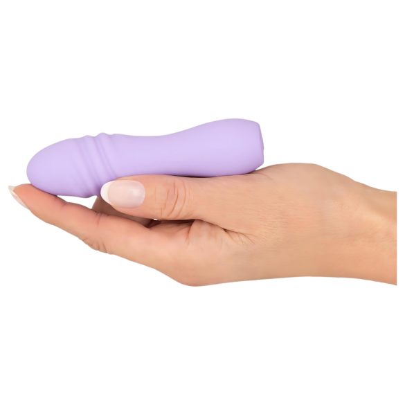 Cuties Mini 3 - oppladbar, vanntett, spiralvibrator (lilla)