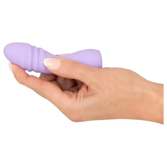 Cuties Mini 3 - oppladbar, vanntett, spiralvibrator (lilla)