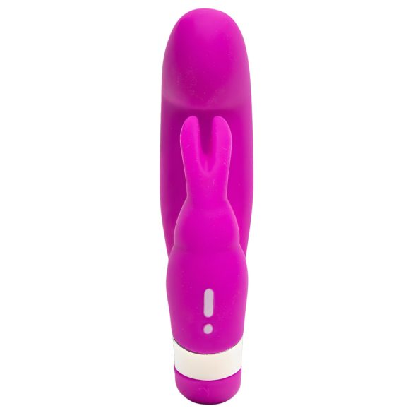 Happyrabbit Mini G - oppladbar G-punkt vibrator med klitorisstimulator (lilla)
