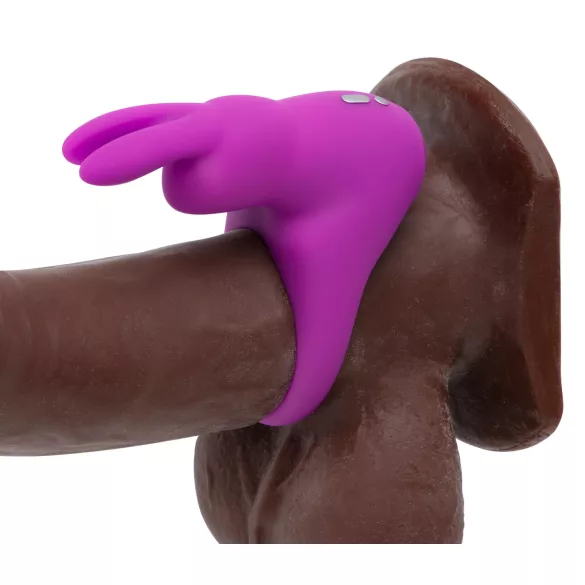 Happyrabbit Cock Kit - vibrerende penisring med oppbevaring (lilla)