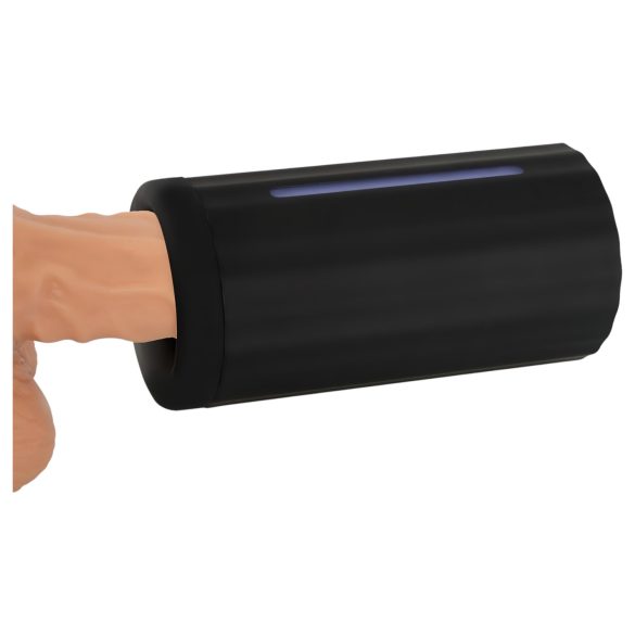 Rebel Blow Job - oppladbar, 3-funksjoners masturbator (svart)