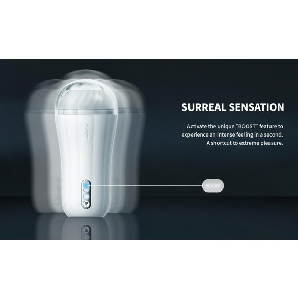 Svakom Robin - oppladbar masturbator (hvit)