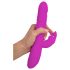 SMILE Rabbit - rosa vibrator med klitorisstimulator
