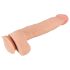 Naturtro Dildo - Hudfølelse, 25 cm (Naturlig)