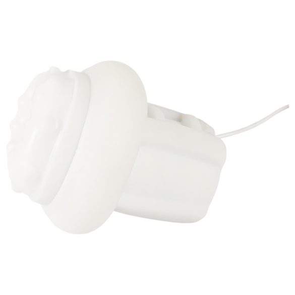 WYNE 03 - oppladbar, vibrerende sugemasturbator (svart)