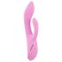 SMILE Nodding - rosa vibrator med klitorisstimulator, oppladbar