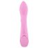 SMILE Nodding - rosa vibrator med klitorisstimulator, oppladbar