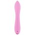 SMILE Nodding - rosa vibrator med klitorisstimulator, oppladbar