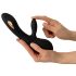 XOUXOU - oppladbar elektro-vibrator med klitorisarm (svart)